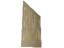 Placa para difusor Acústico, Sound Wave W1 - espessura 6mm (50x50cm) imagem 1ma.webp