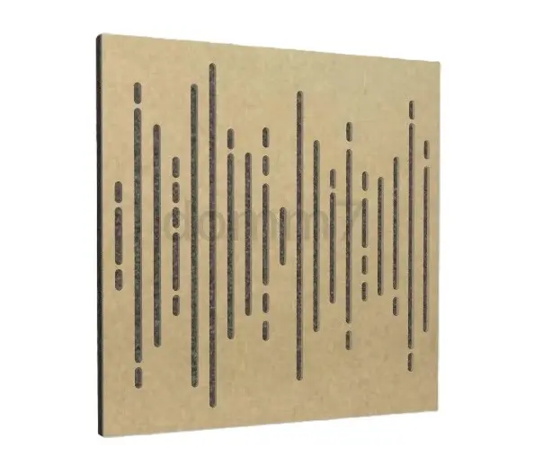 Difusor Acústico Sound Wave W2 - Espessura De 36mm Com Espuma Anti-Chama (50x50cm) 