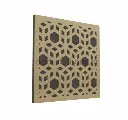 Difusor Acústico Losango L1 - Espessura 36mm com Espuma Anti-Chama (50x50cm)
