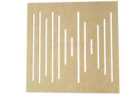 Placa para difusor Acústico, Sound Wave W1 - espessura 6mm (50x50cm) 